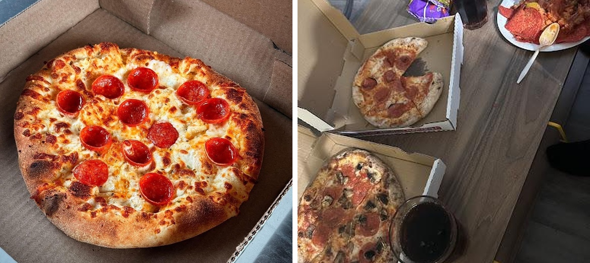 The Pizza Shop Menu